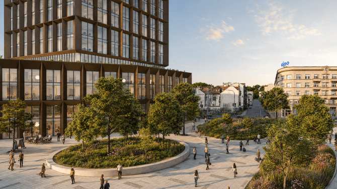 Ostrava míří k prvnímu skutečnému mrakodrapu v Česku. Klíčová dopravní studie posouvá projekt za miliardy na Karolině k realizaci