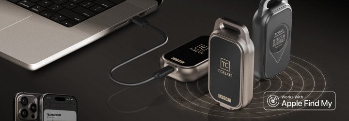 T-Create Expert P34F Find My External SSD