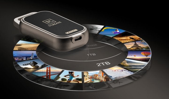 T-Create Expert P34F Find My External SSD