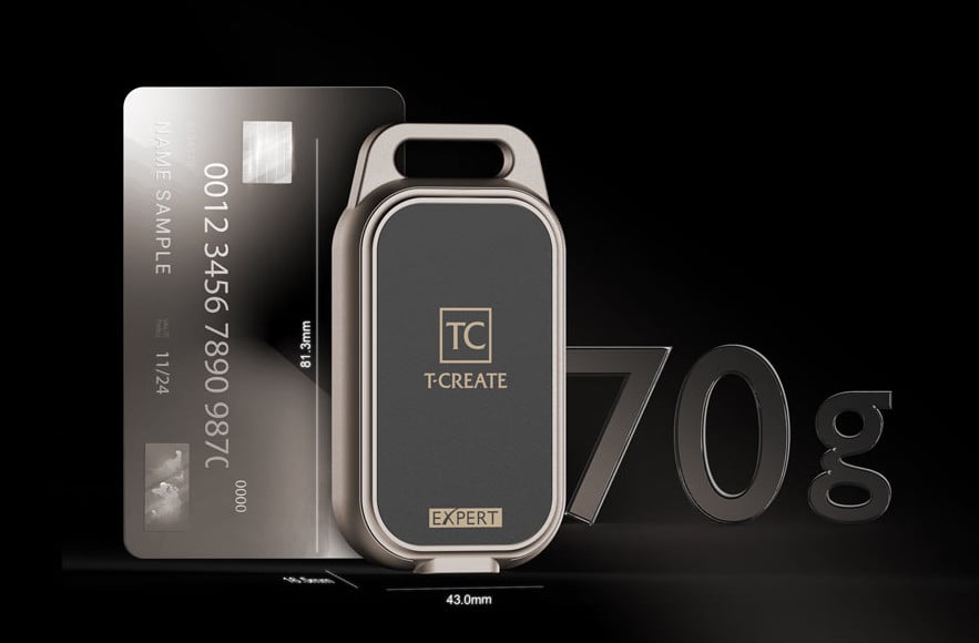 T-Create Expert P34F Find My External SSD