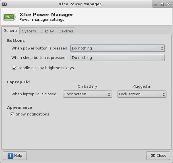 Změněn byl také dialog nastavení. Tady například konfigurace dění při stisku některých tlačítek nebo zavření displeje.