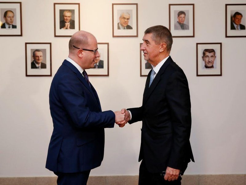 Bohuslav Sobotka a Andrej Babiš 