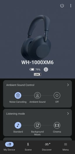 Aplikace Sony Sound Connect