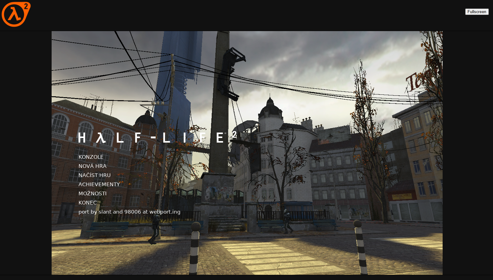 Half-Life 2 přímo v prohlížeči