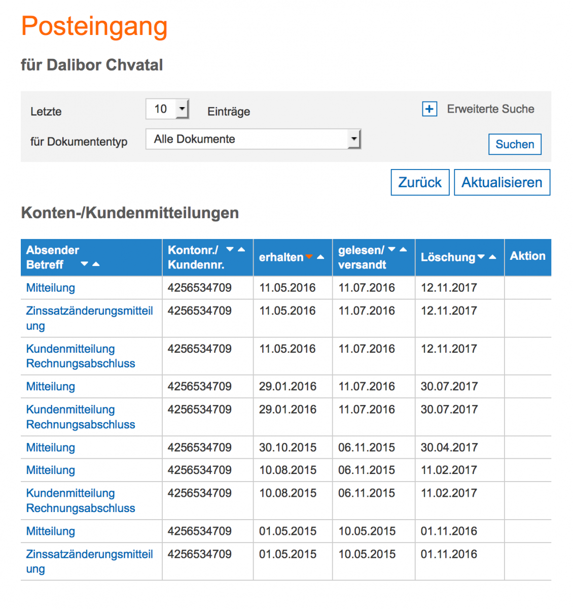 Internetové bankovnictví Volksbank Löbau-Zittau