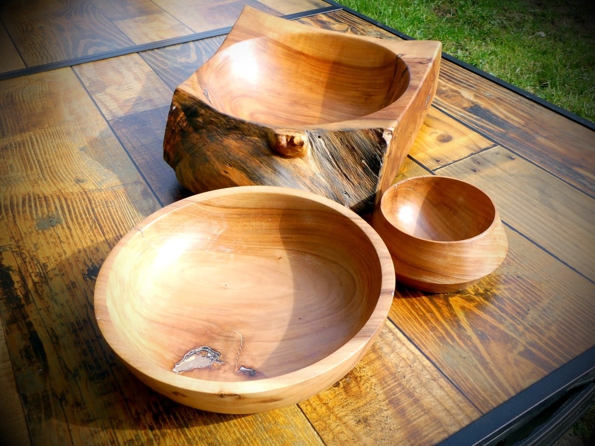 Sada misek z jabloně od Dřevotočím radost