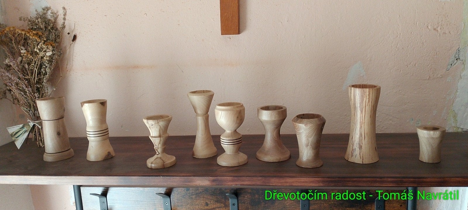 Svícny a další výrobky od Dřevotočím radost