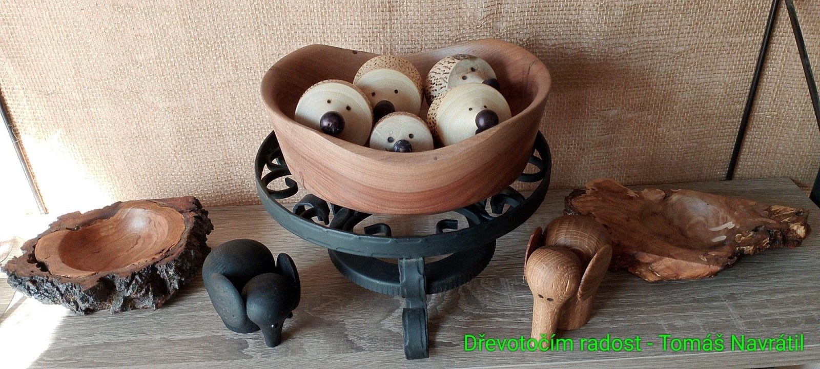 Sloni a další zvířata od Dřevotočím radost