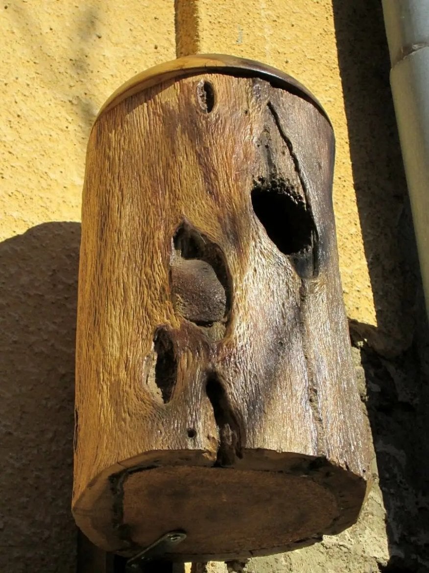 Ptačí budka z dubu od Dřevotočím radost