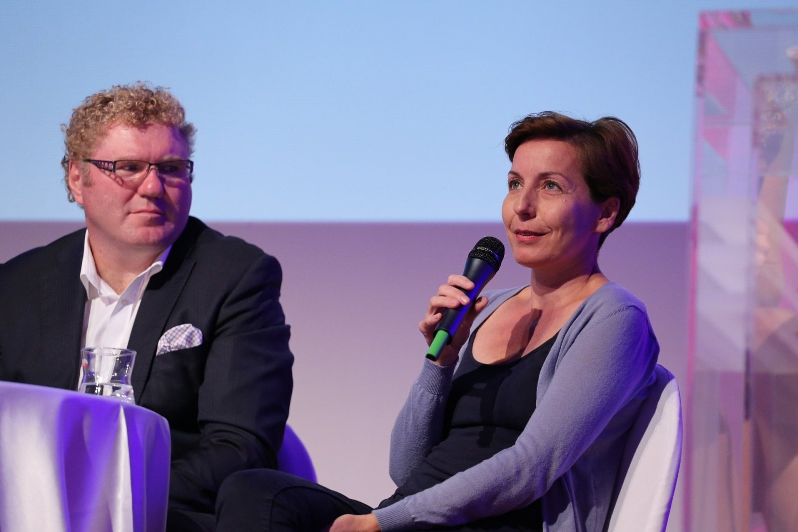 Milan Fridrich a Barbara Lukešová.