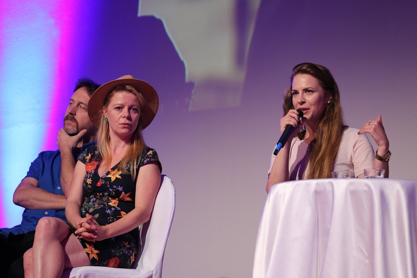 Dan Přibáň, Monika Zoubková a Petra Nesvačilová.