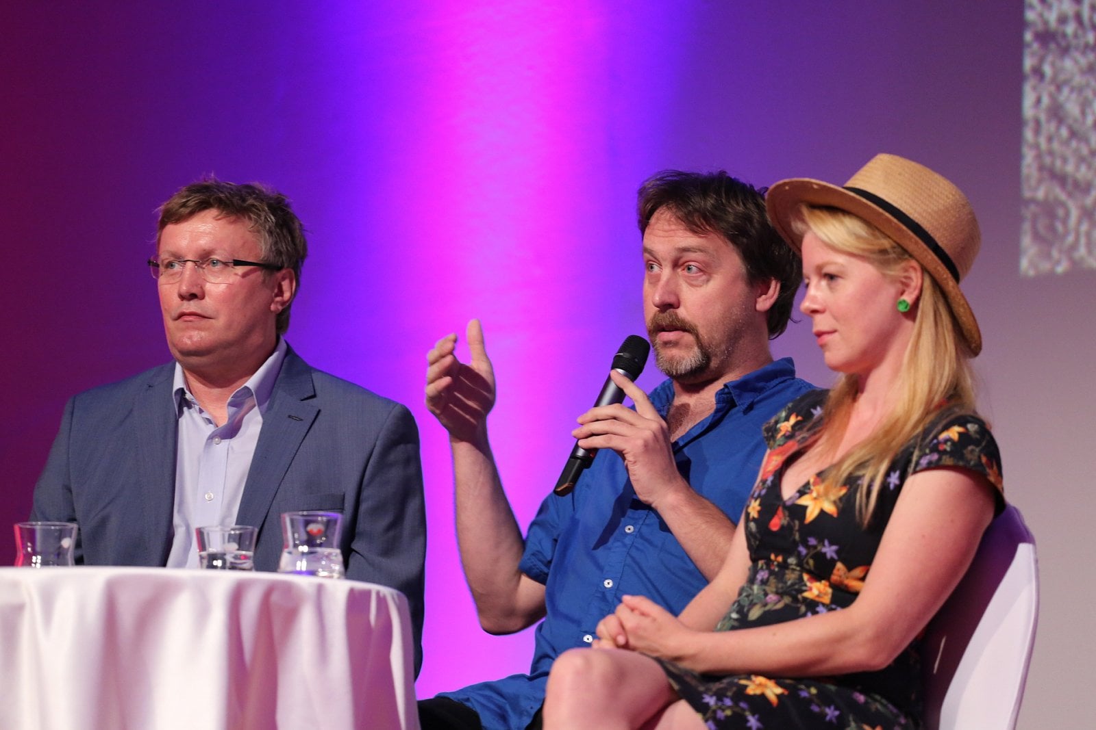 Tomáš Motl, Dan Přibáň a Monika Zoubková.