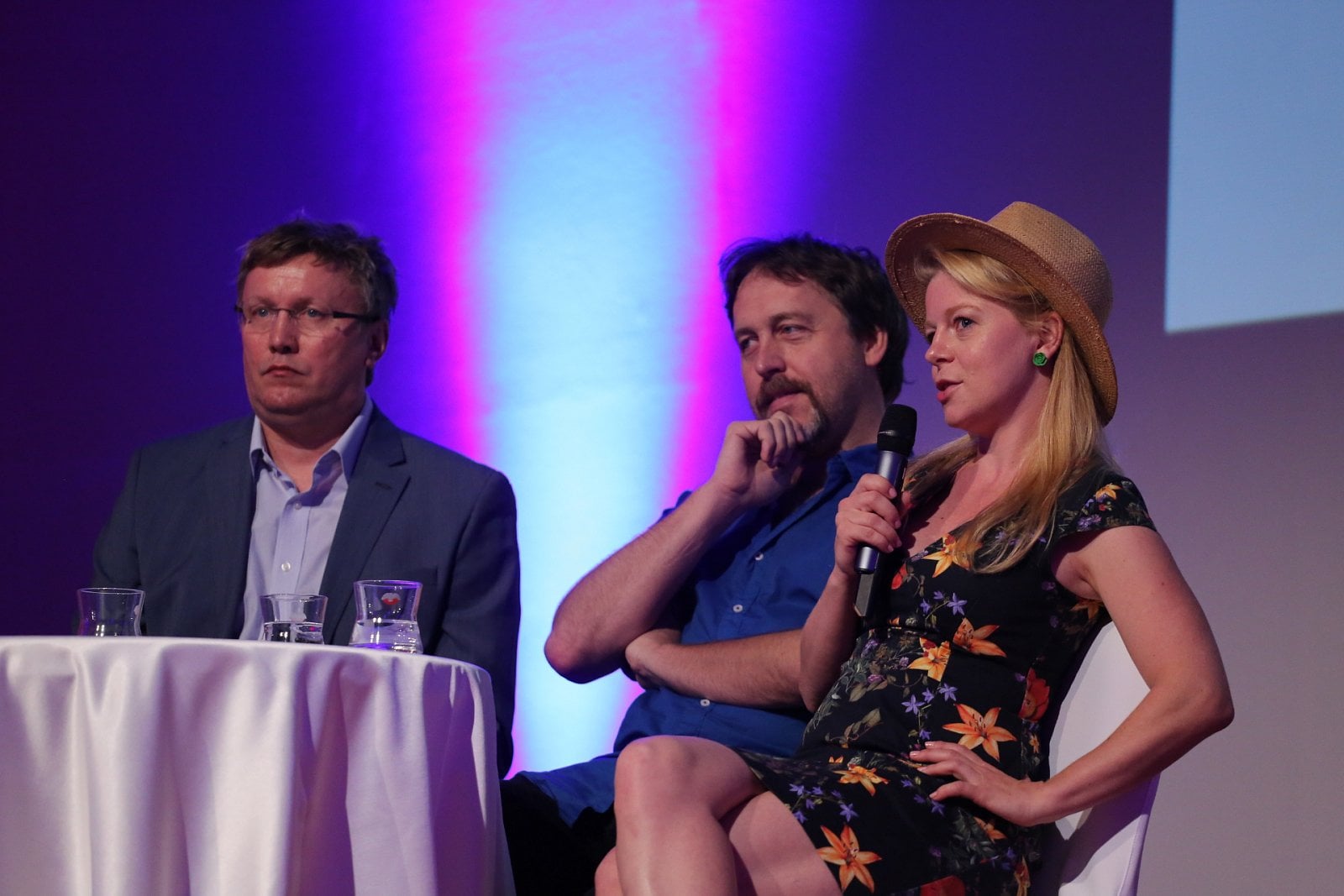 Tomáš Motl, Dan Přibáň a Monika Zoubková.