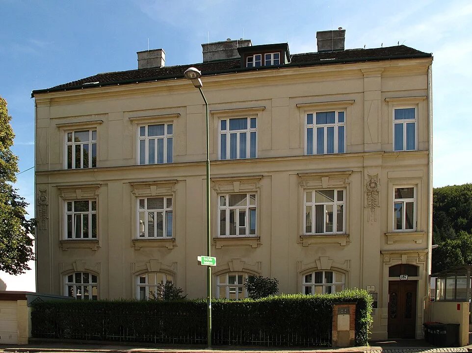 Dům v Kierlingu, kde Franz Kafka zemřel