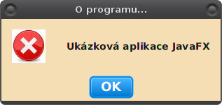 JavaFX: dialogy a dialogová okna