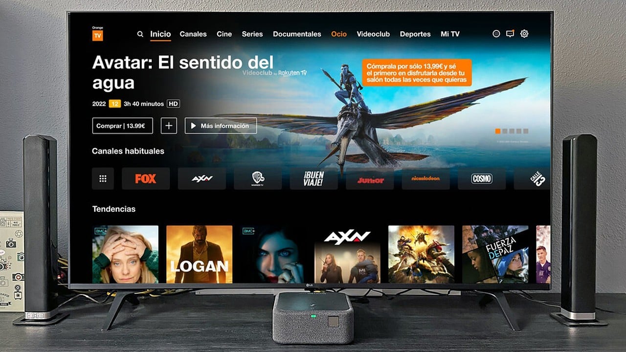 Přístroj VSB3918 v nabídce Orange Španělsko