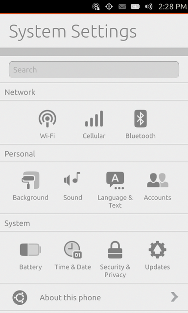 Ubuntu Touch – systém