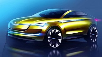 Náhledový obrázek - Škoda přiveze do Frankfurtu upravený koncept elektrického SUV Vision E