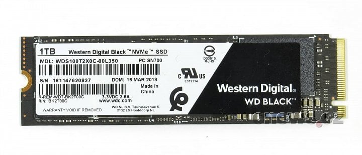 WD Black SN700 1TB front