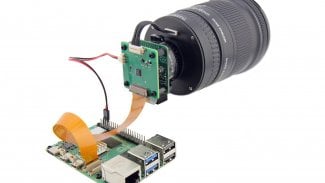 Adaptér na objektivy Canon EF/EF-S k Raspberry Pi HQ kameře