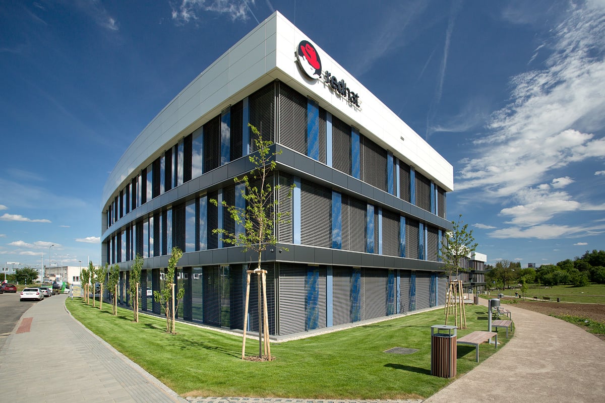 Nová budova Red Hatu v Brně