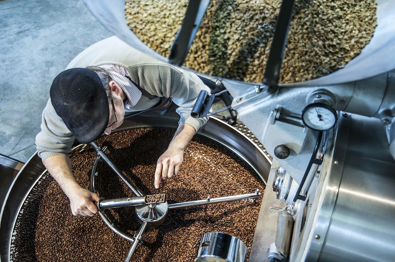 Pražírna kávy doubleshot a tréninkové centrum v Praze Karlíně