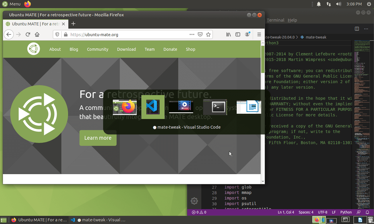 Ubuntu MATE 20.04