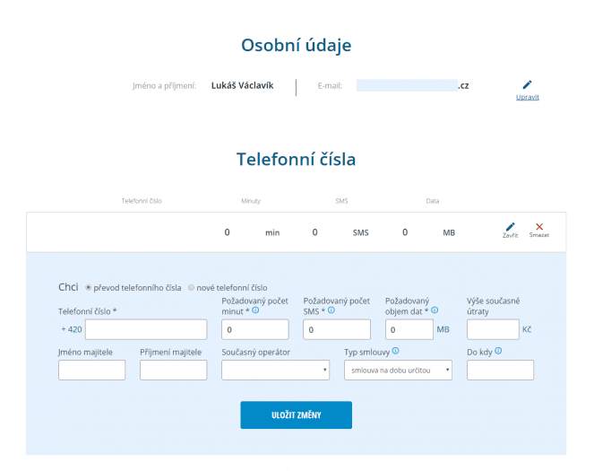 Dtest chce vědět, kolik potřebujete minut, SMS a dat