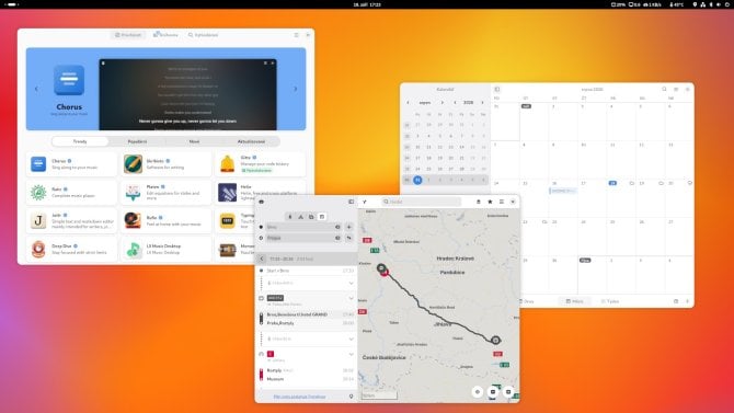 GNOME 51: rychlejší vykreslování, offline mapy a podepisování dokumentů