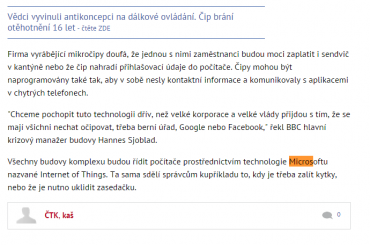 IoT je prý technologie Microsoftu. Tedy aspoň podle českých novinářů.
