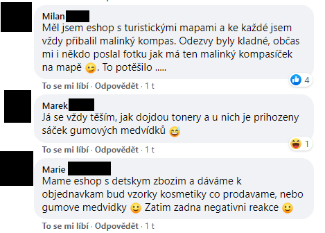 Jak se provozovatelé e-shopů staví k dárkům k objednávce?