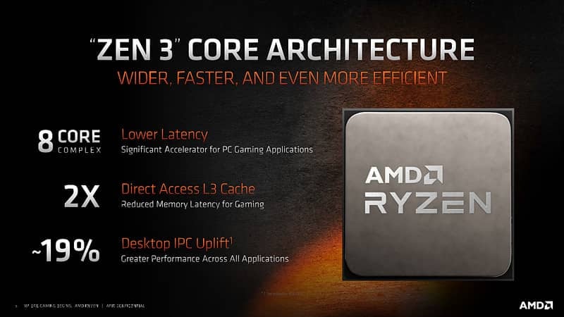 Odhalení procesorů AMD Ryzen 5000 a architektury Zen 3 39