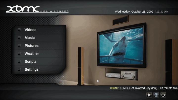 Stará verze Kodi (XBMC)
