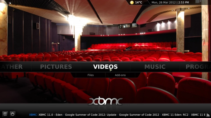Stará verze Kodi (XBMC)