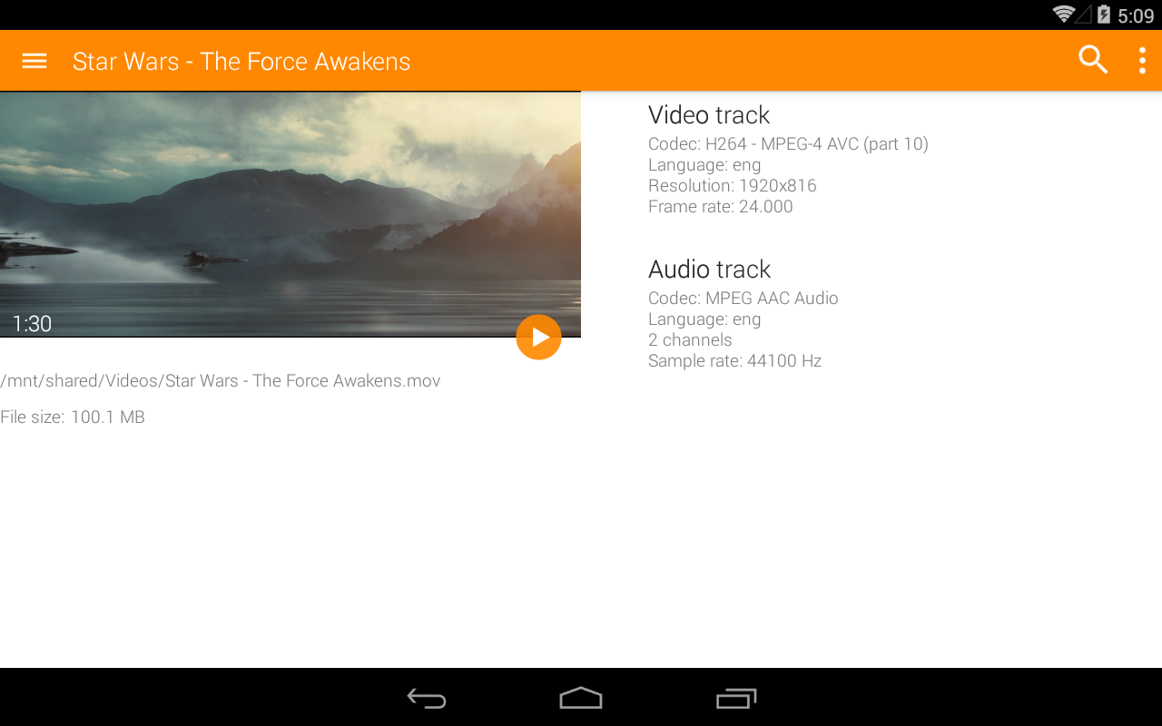 VLC pro Android 1.1