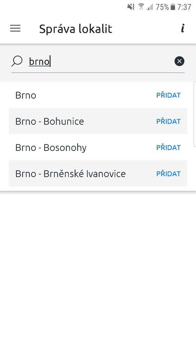 ČHMÚ má nové mobilní aplikace se stavem i předpovědí počasí
