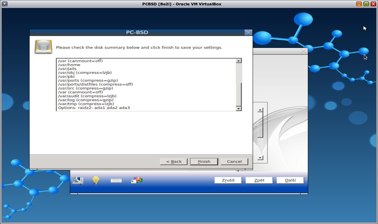 Instalace PC-BSD