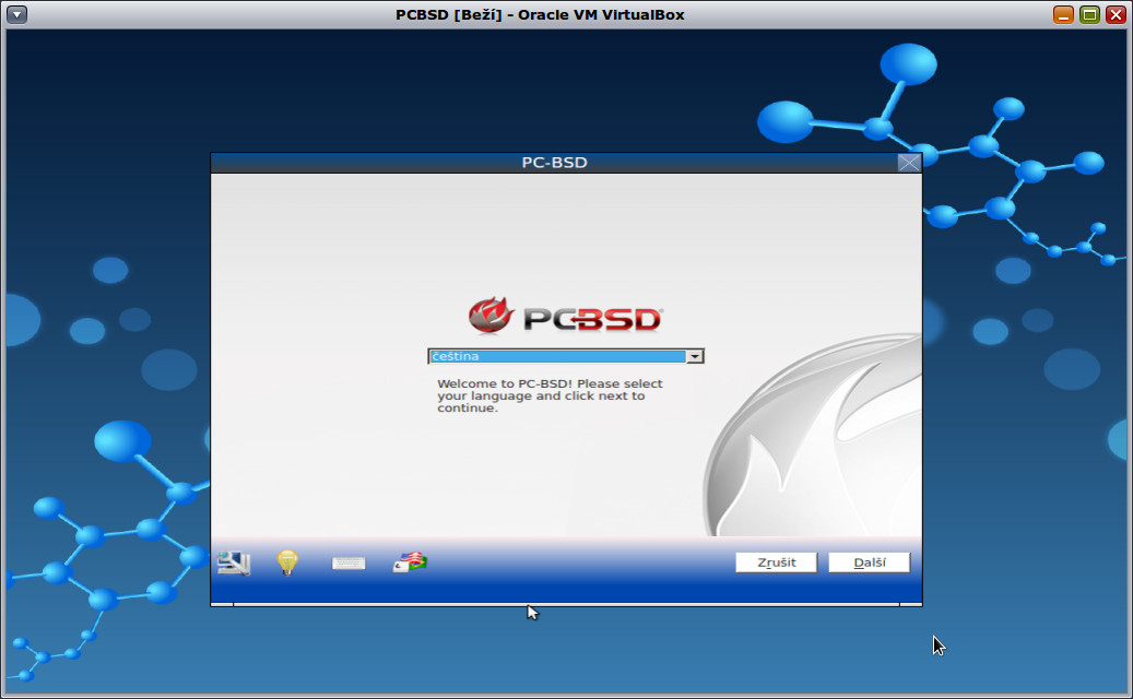 Instalace PC-BSD