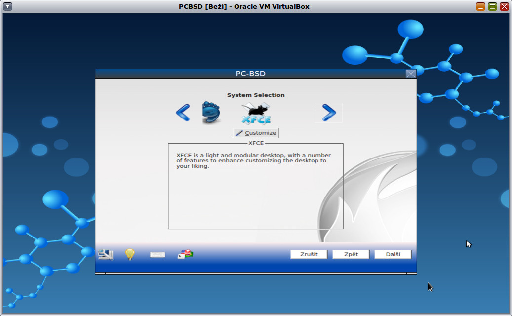 Instalace PC-BSD