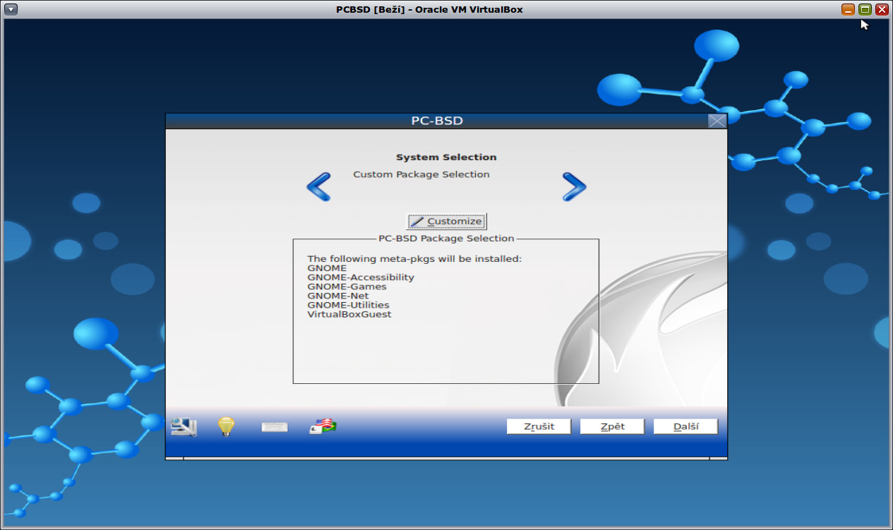 Instalace PC-BSD