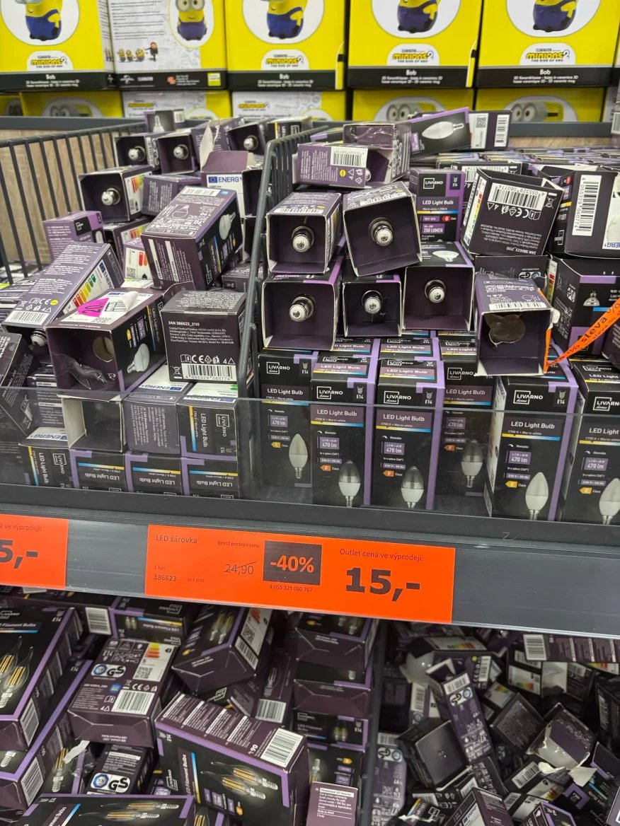 Jak to vypadá v Lidl Outletu