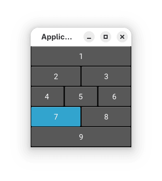 Obrázek 12: Vizuální obsah dialogu v okamžiku, kdy je jedno z tlačítek stisknuto