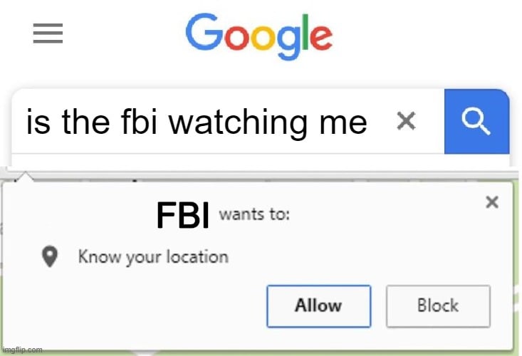 is the fbi watching me