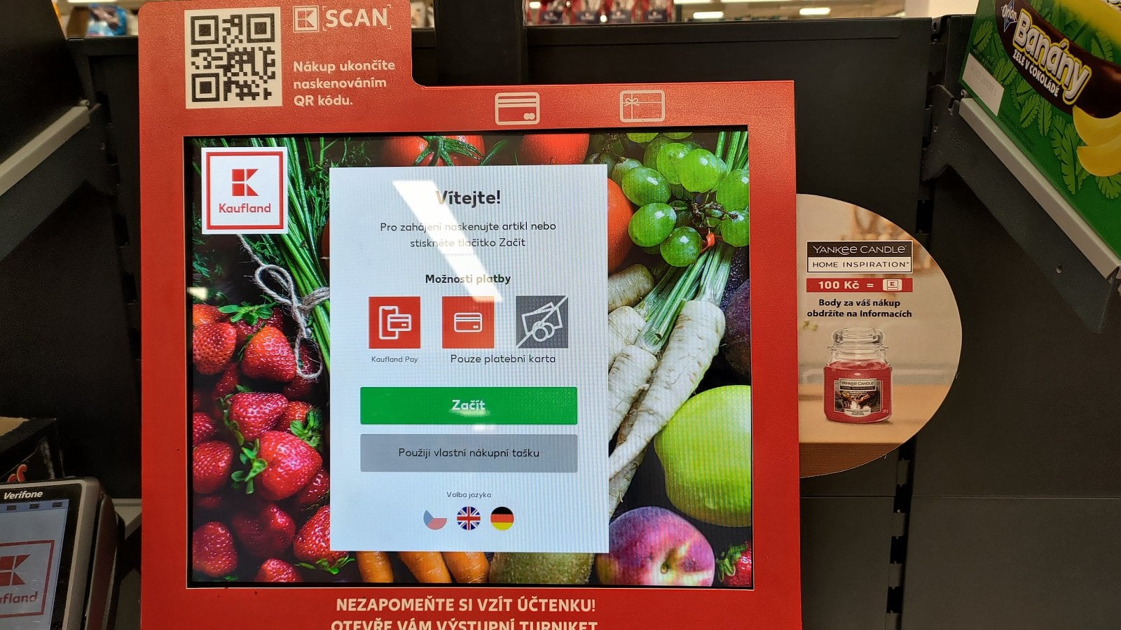 Platební služba Kaufland Pay. (26. 10. 2022)