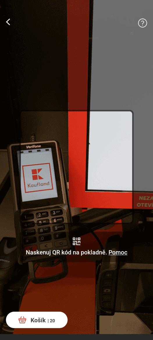 Platební služba Kaufland Pay. (26. 10. 2022)