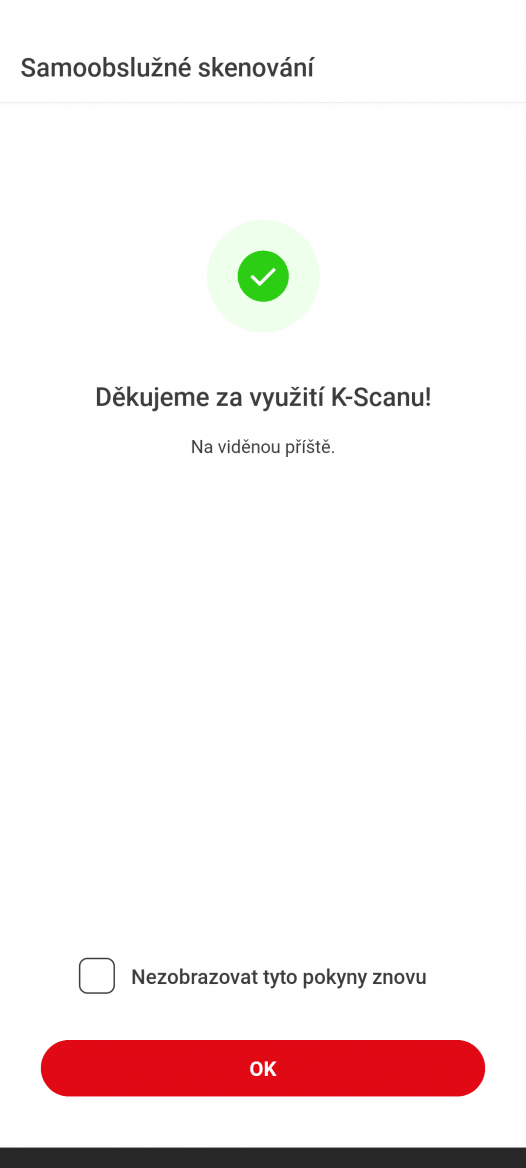 Platební služba Kaufland Pay. (26. 10. 2022)