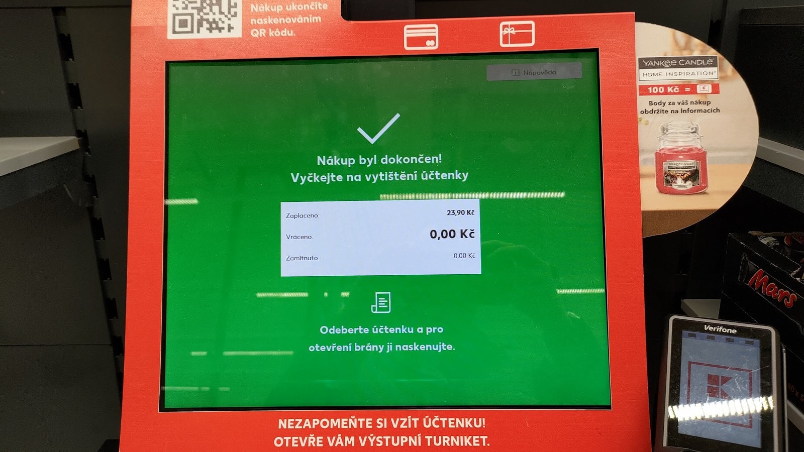 Platební služba Kaufland Pay. (26. 10. 2022)