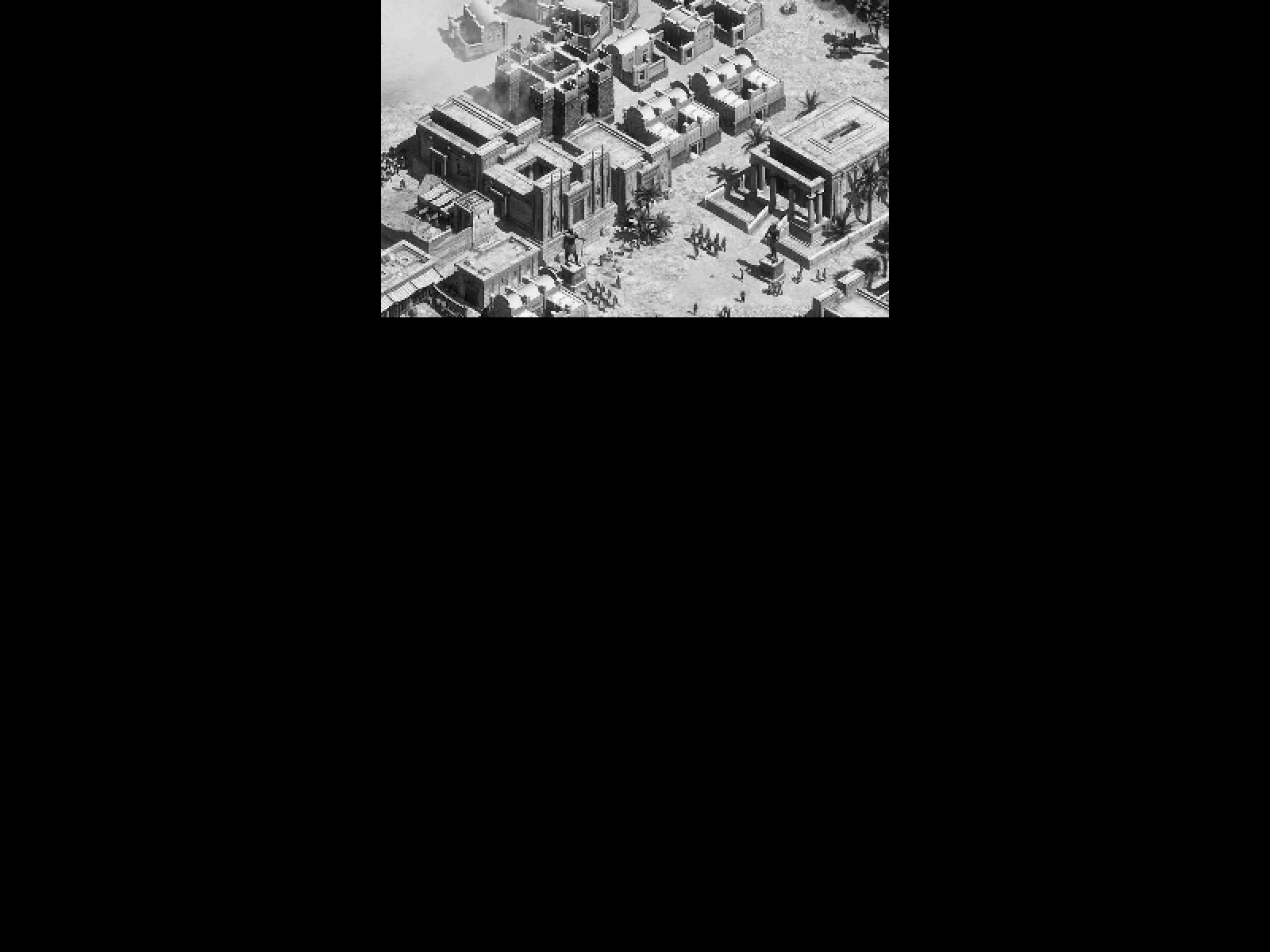 Vykreslení rastrového obrázku s rozlišením 320x200 pixelů do grafického režimu karty SVGA s rozlišením 800x600 pixelů.