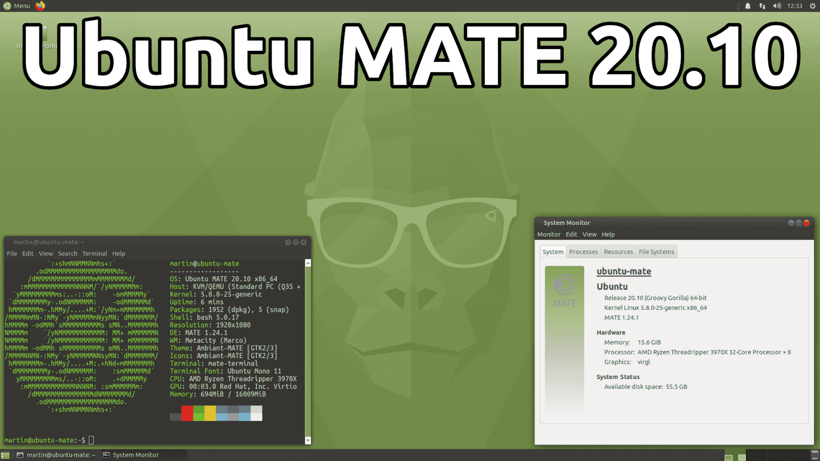 Další varianty Ubuntu 20.10