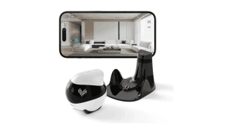 robot enabot s ukázkou mobilní aplikace